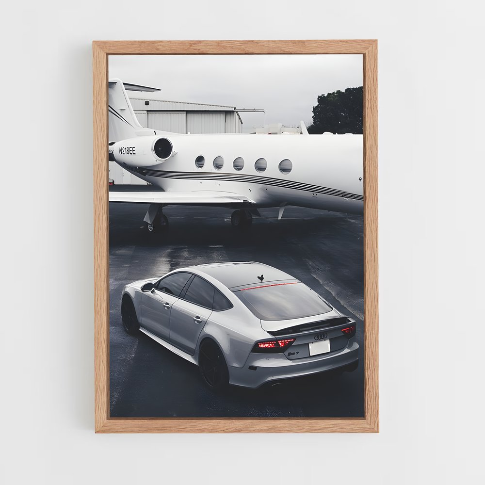 Poster Jet Set Lifestyle – affiche Saleen (vue 4)
