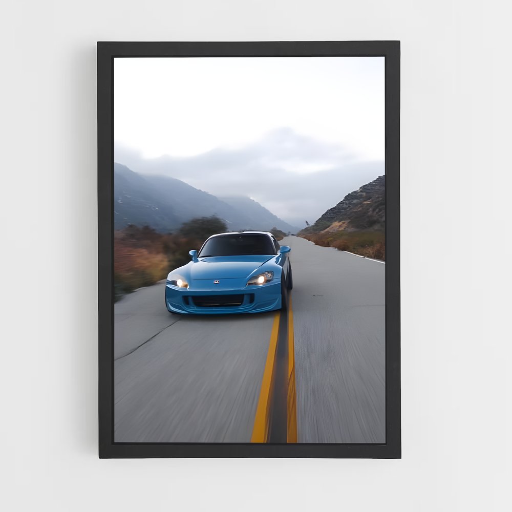 Poster L'Ascension Bleue – affiche Volvo (vue 2)