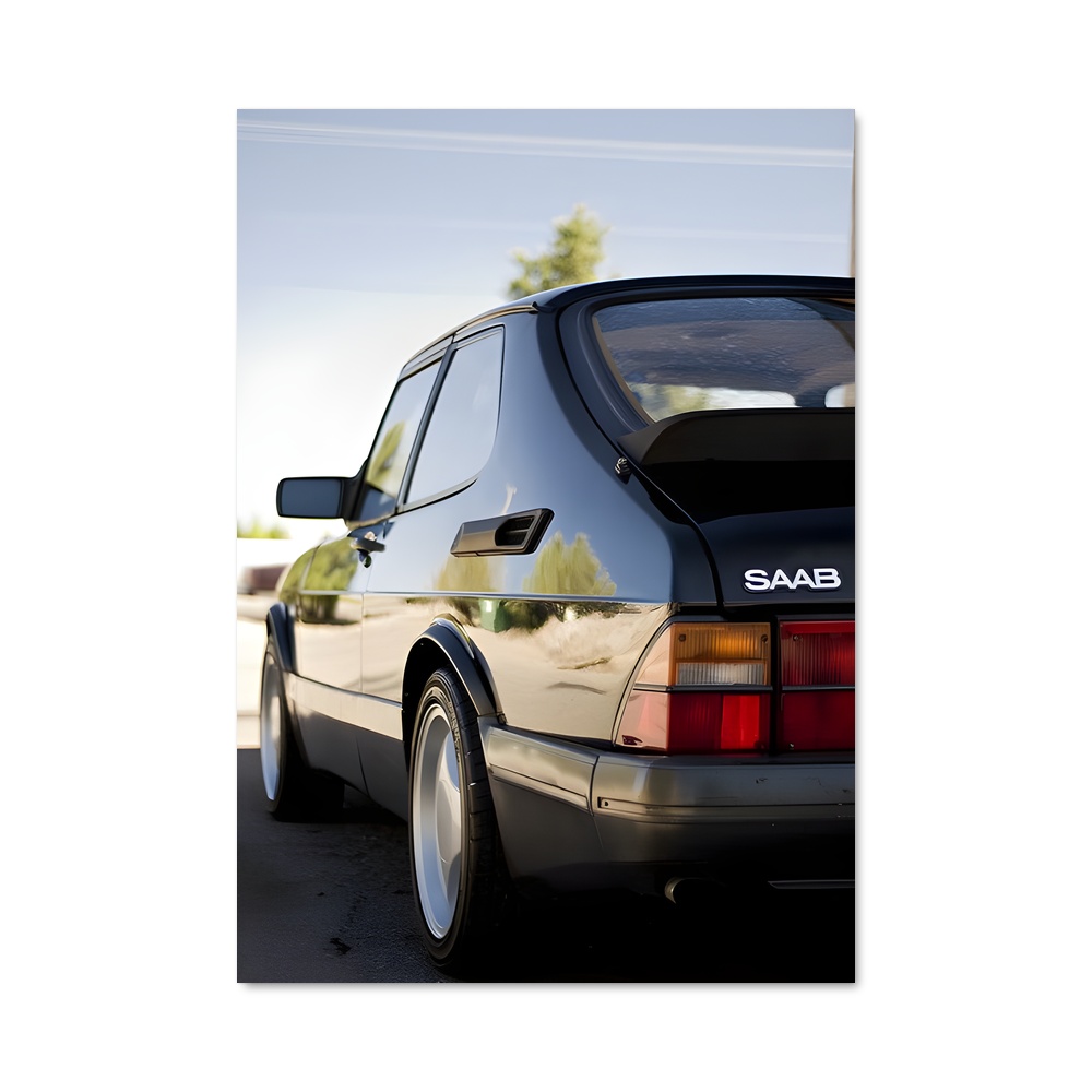 Poster Saab élégant