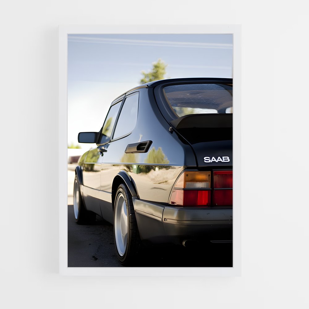 Poster Saab élégant (vue 3)