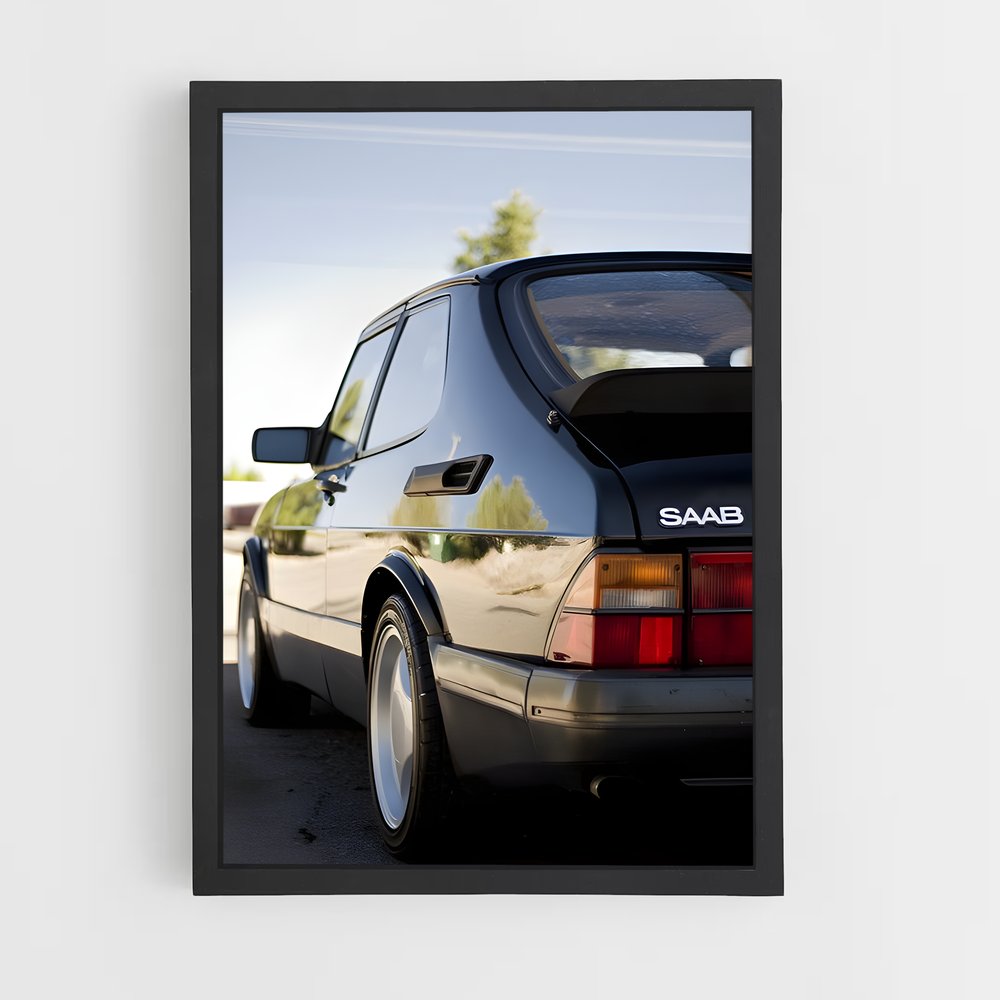 Poster Saab élégant (vue 2)