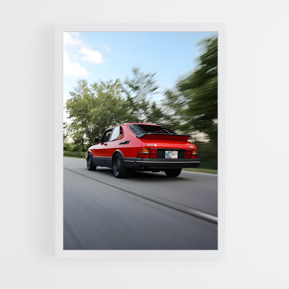 Poster raffiné Saab (vue 3)