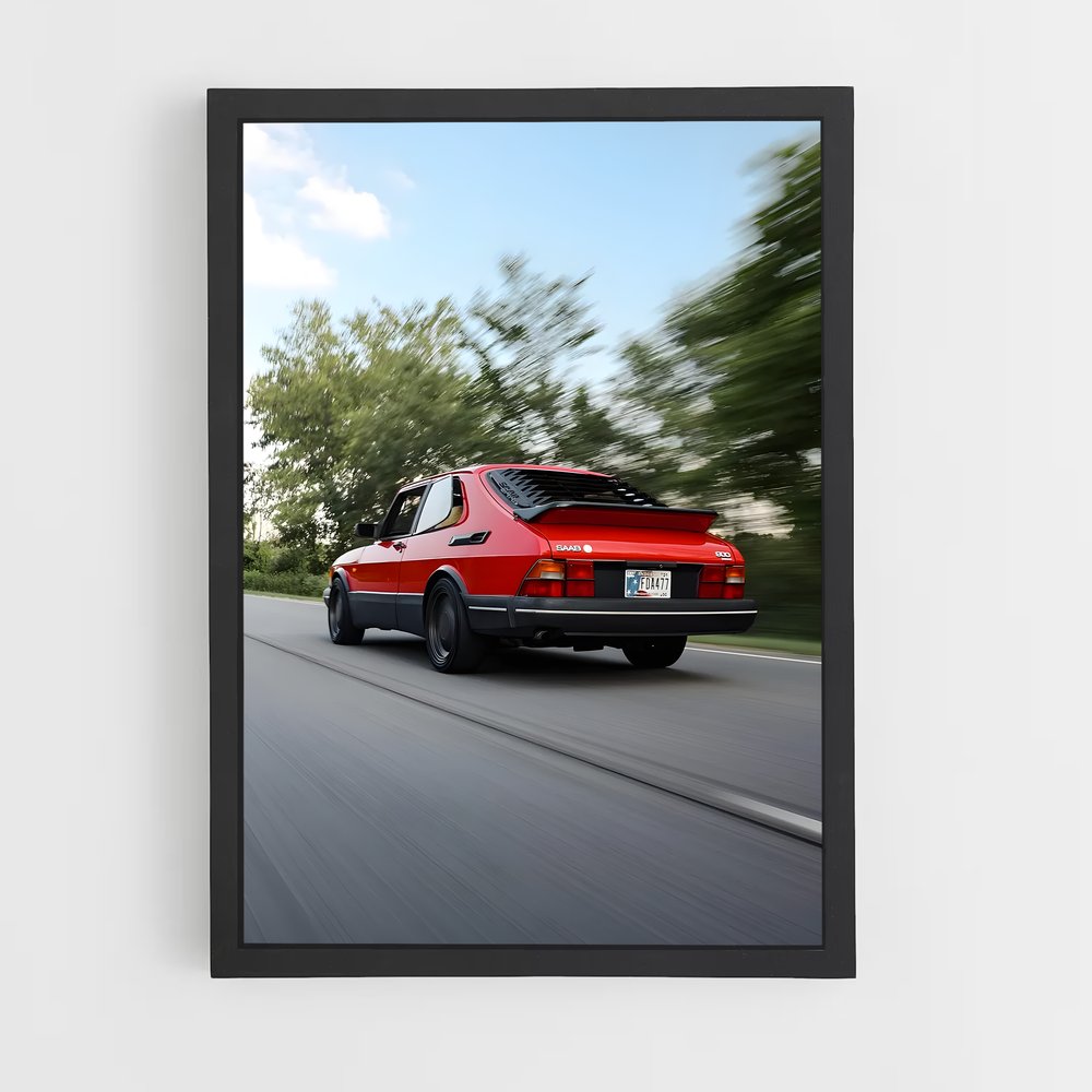 Poster raffiné Saab (vue 2)