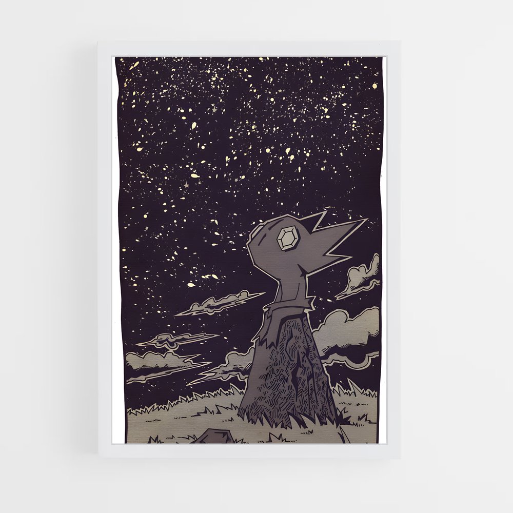Poster Dans le Champ des Rêves – affiche Pokemon (vue 3)