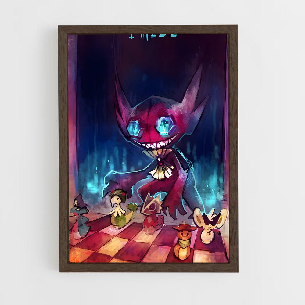 Poster Sableye Sourire – affiche Pokemon (vue 5)