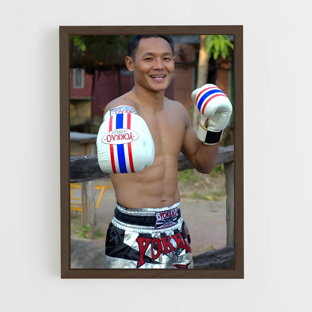 Poster Saenchai ring – affiche Muay Thai (vue 5)
