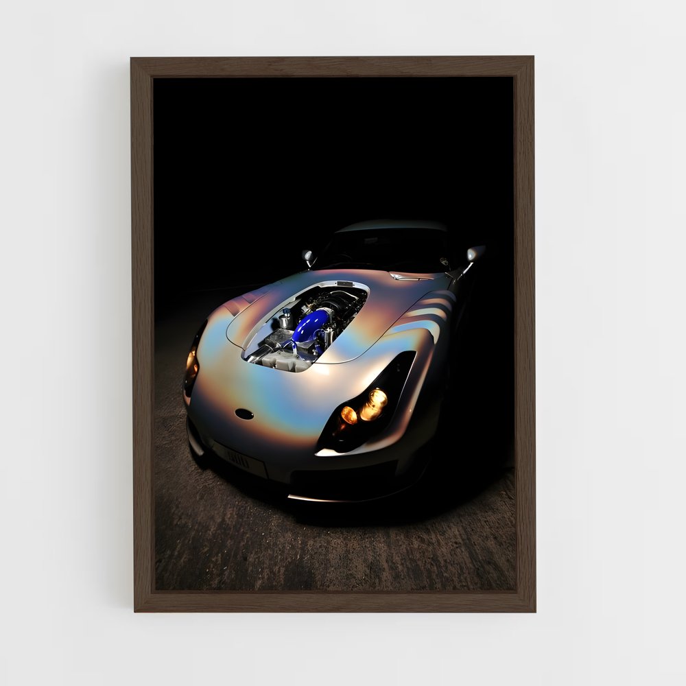 Poster Luminaire Argenté – affiche TVR (vue 5)