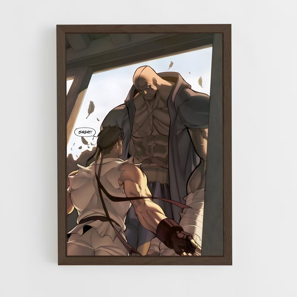 Poster Duel d'Élégance – affiche Street Fighter (vue 5)