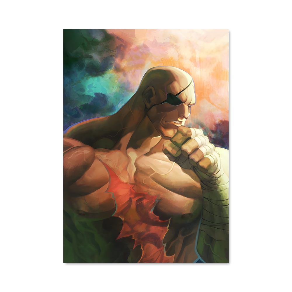 Poster Sagat coup