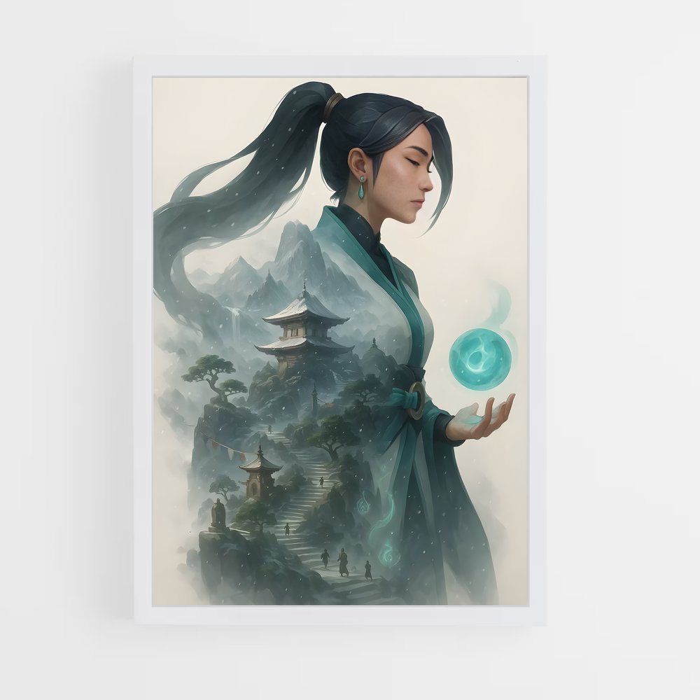 Poster Équilibre Émeraude – affiche Valorant (vue 3)