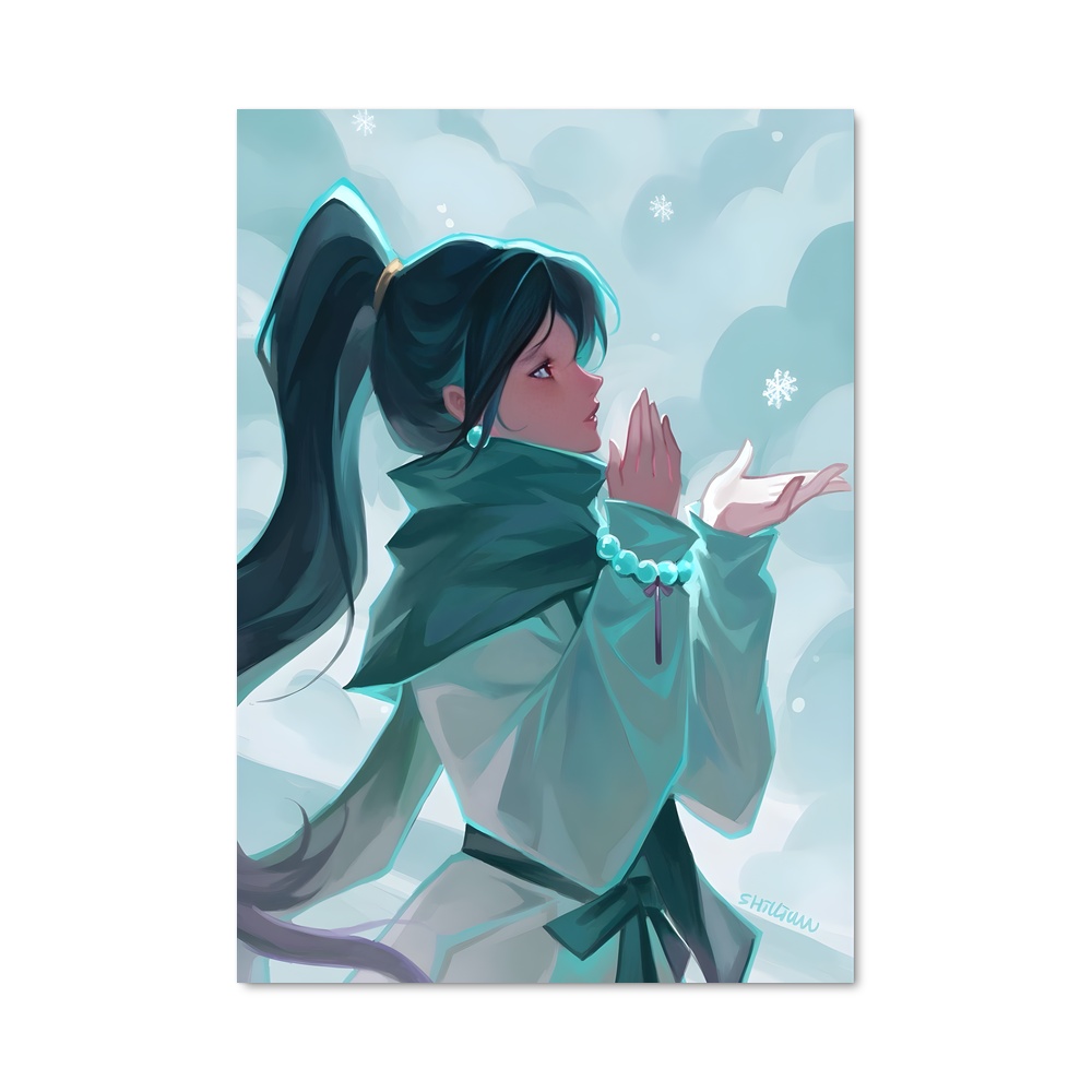 Poster Éclats de Neige