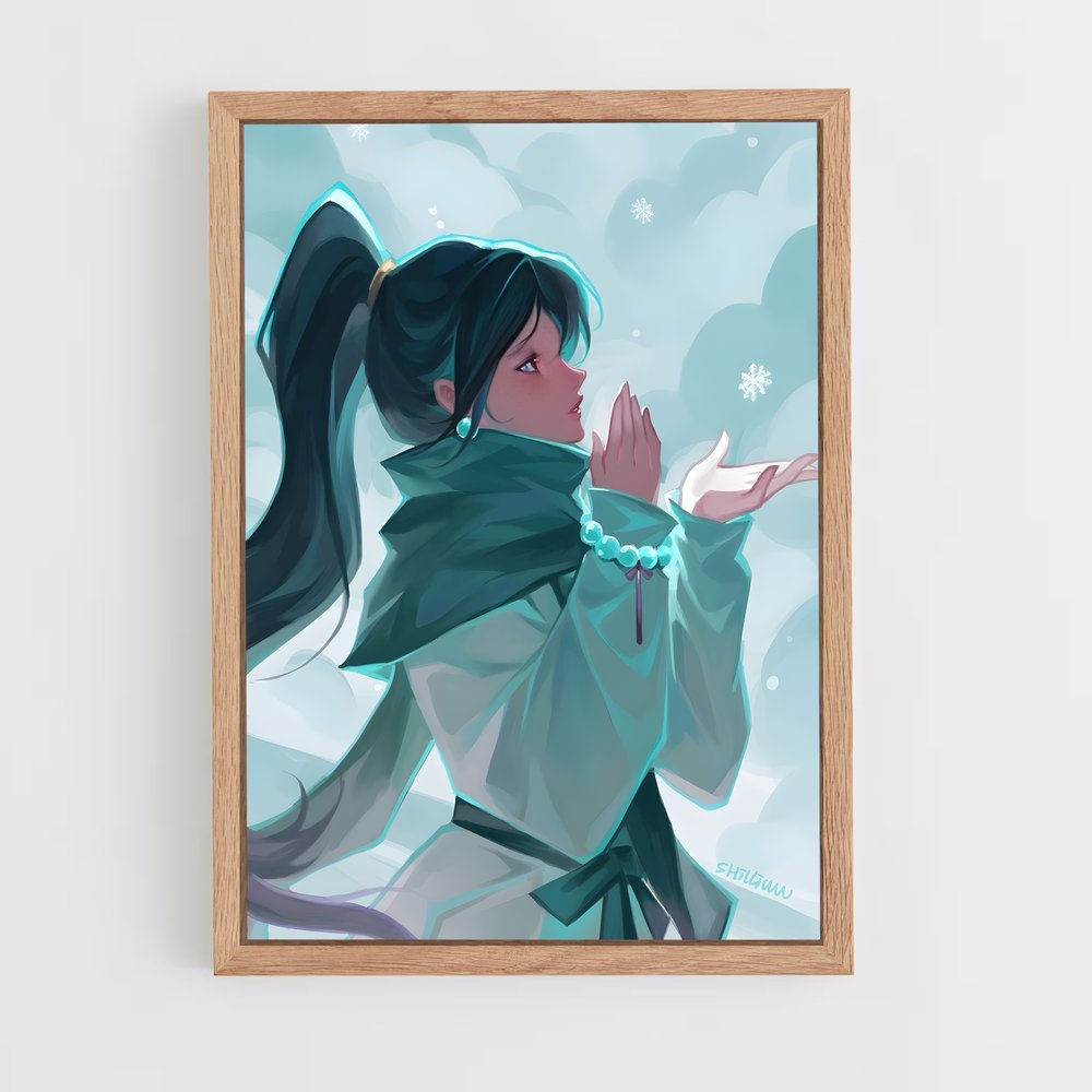 Poster Éclats de Neige – affiche Valorant (vue 4)