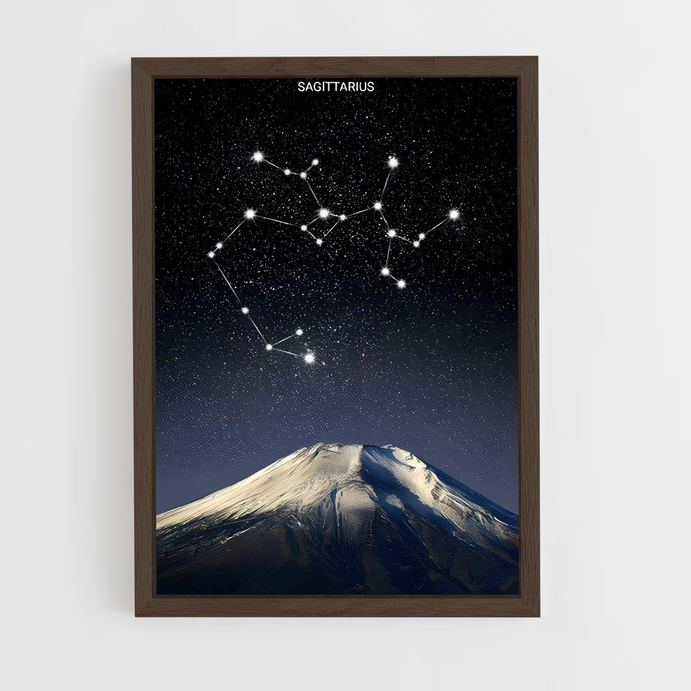 Poster Constellation de Sagittaire – affiche Constellations (vue 5)