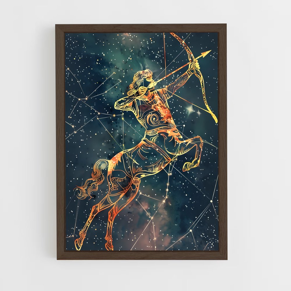 Poster Archer Étoilé – affiche Constellations (vue 5)