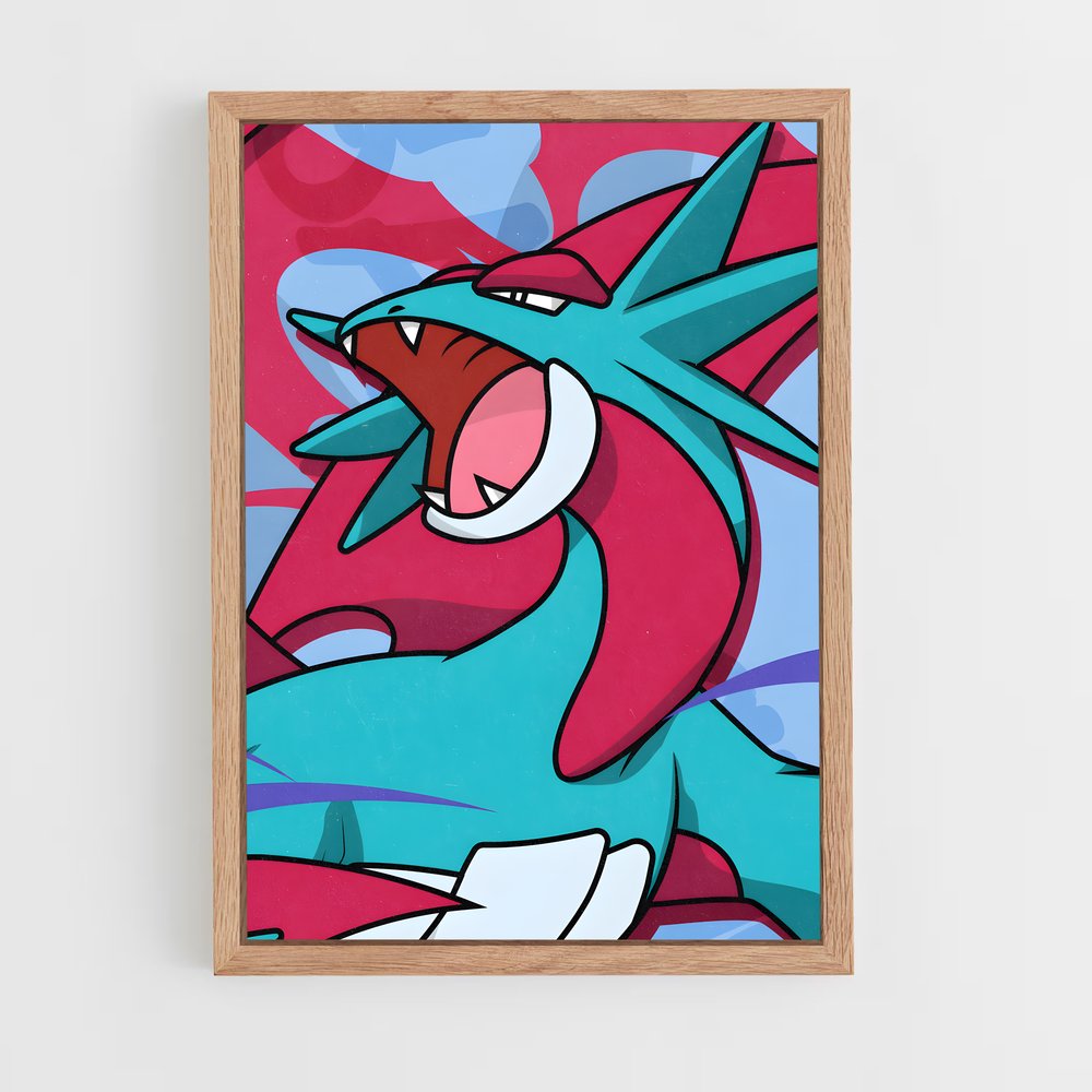 Poster Dracooning – affiche Pokemon (vue 4)