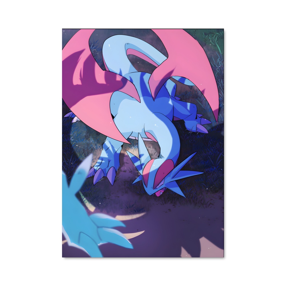 Poster L'Escapade Forestière – affiche Pokemon