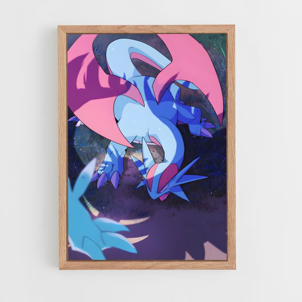 Poster L'Escapade Forestière – affiche Pokemon (vue 4)