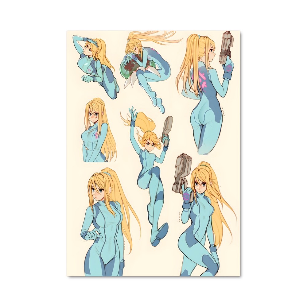 Poster Samus & Co.
