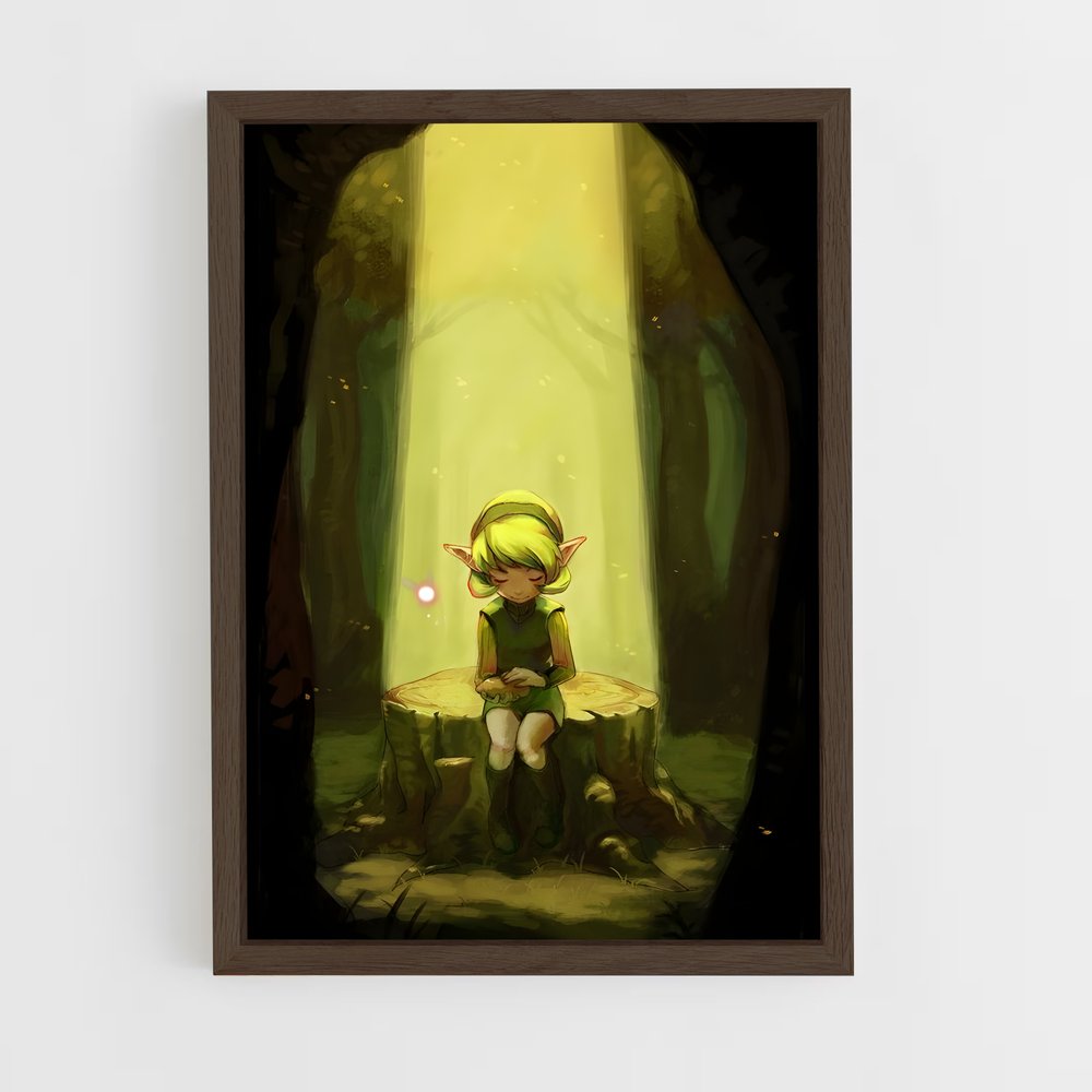 Poster L'Épopée de Saria – affiche Zelda (vue 5)