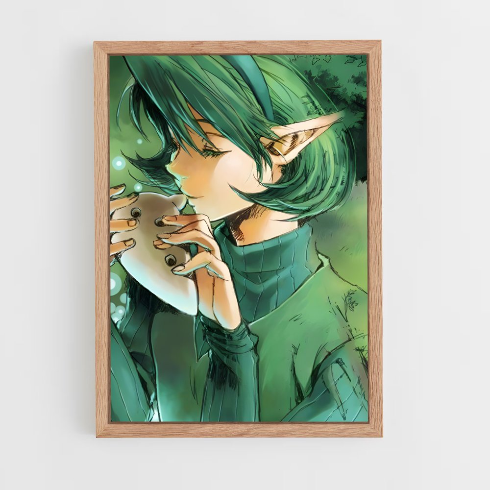Poster Saria de Évasion – affiche Zelda (vue 4)