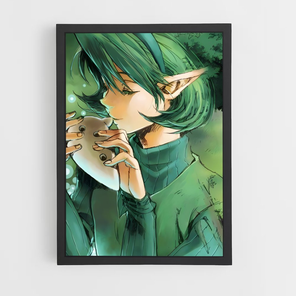 Poster Saria de Évasion – affiche Zelda (vue 2)