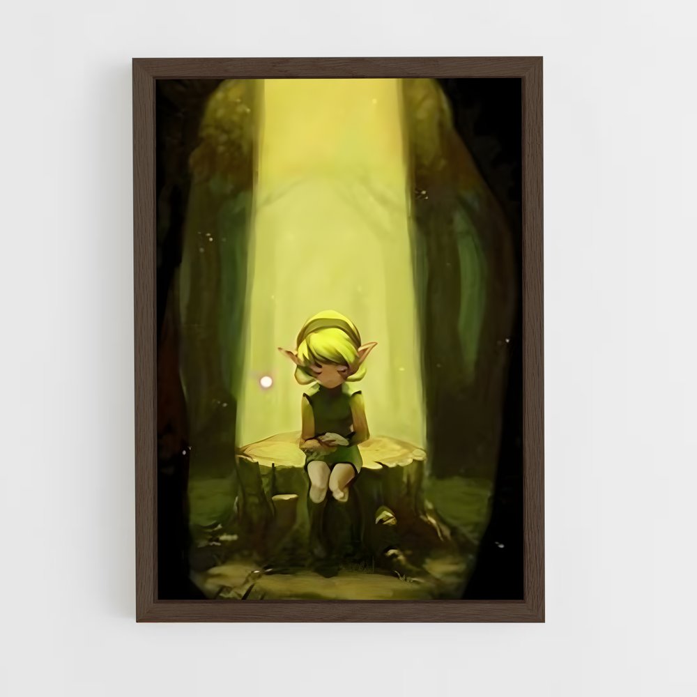 Poster Légende de Saria – affiche Zelda (vue 5)