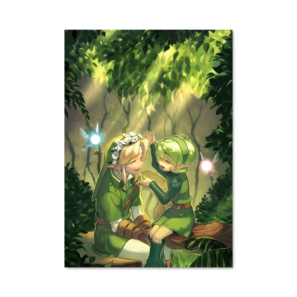 Poster La Légende de Saria – affiche Zelda
