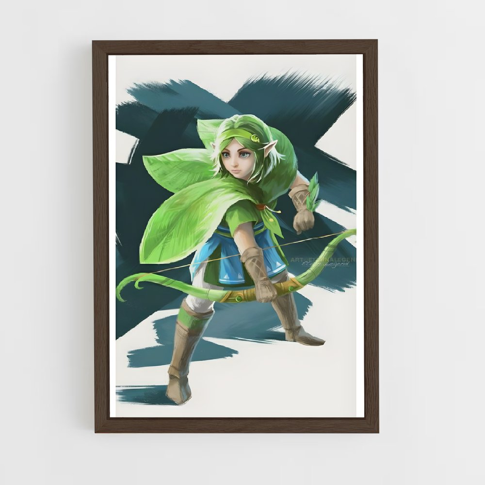 Poster Saria Votre – affiche Zelda (vue 5)