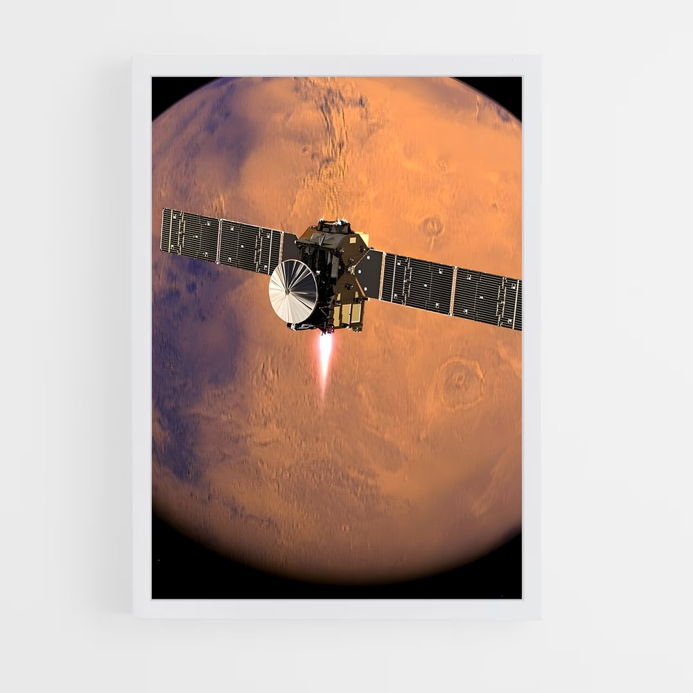 Poster Orbite Martienne – affiche Astronomie (vue 3)