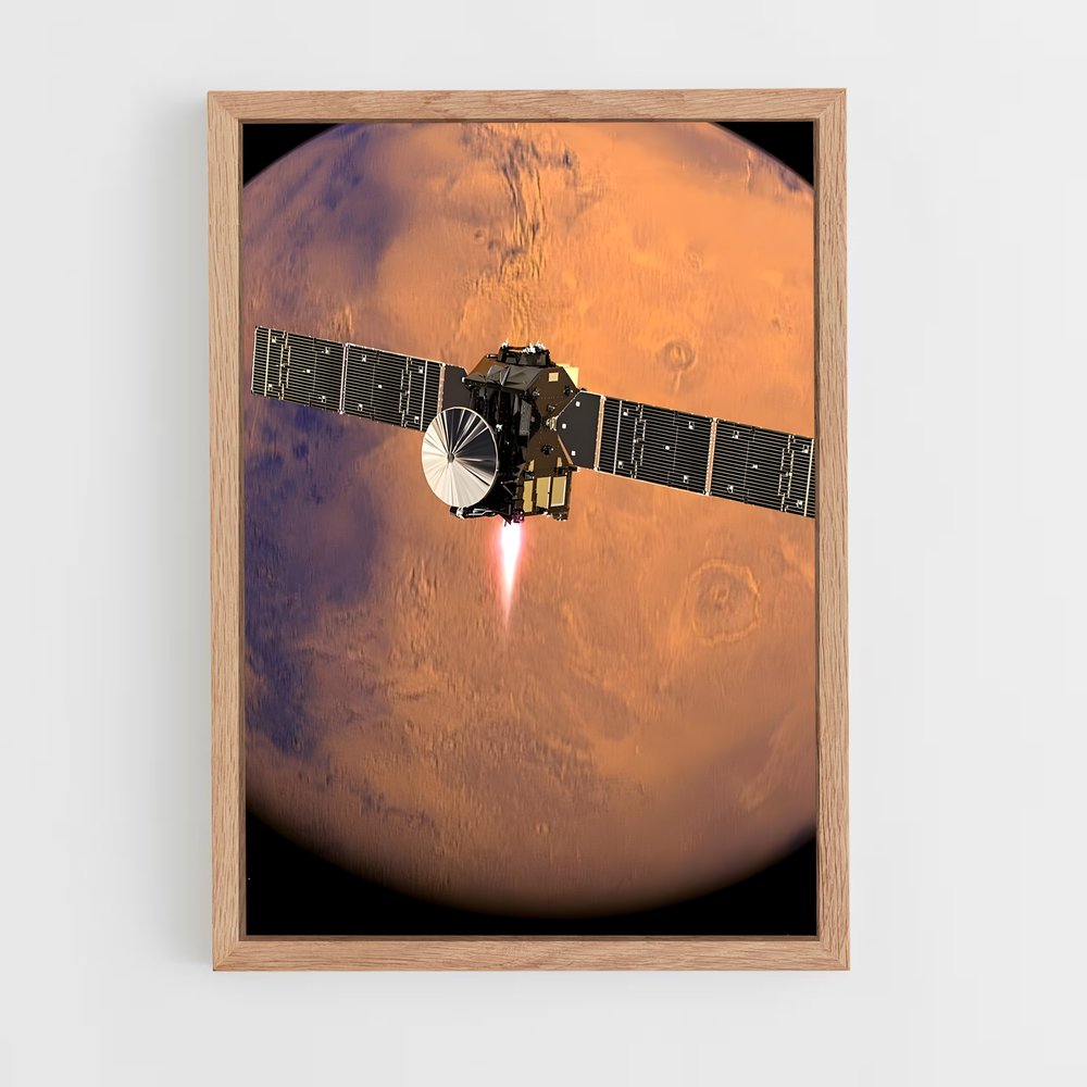 Poster Orbite Martienne – affiche Astronomie (vue 4)