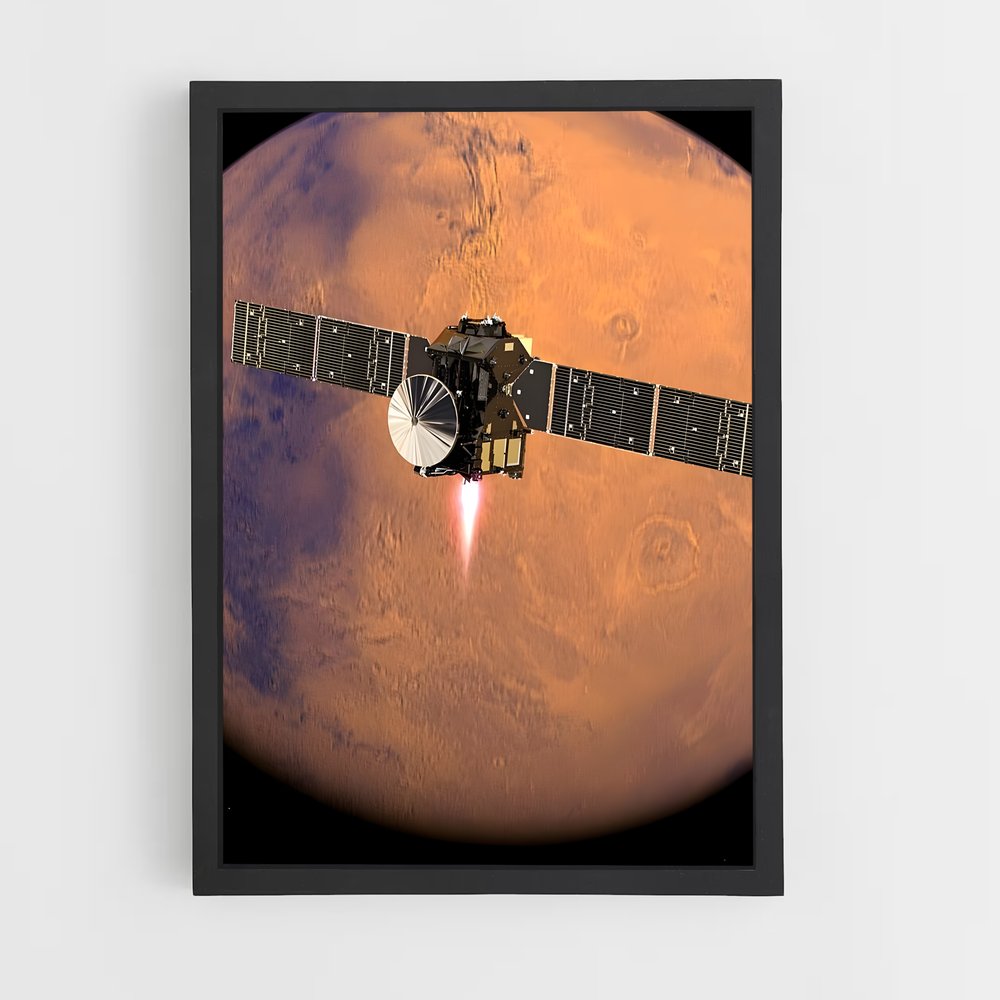 Poster Orbite Martienne – affiche Astronomie (vue 2)