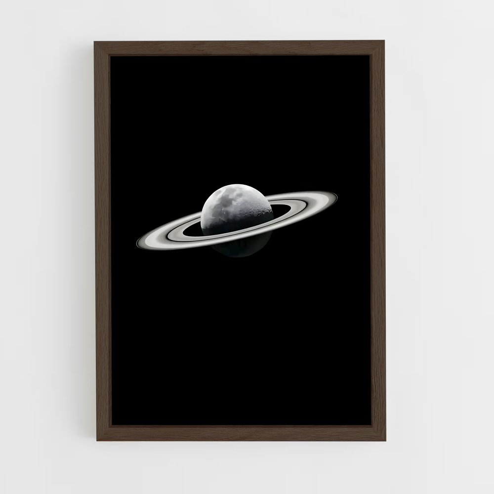 Poster L'Odyssée de Saturne – affiche Système solaire (vue 5)