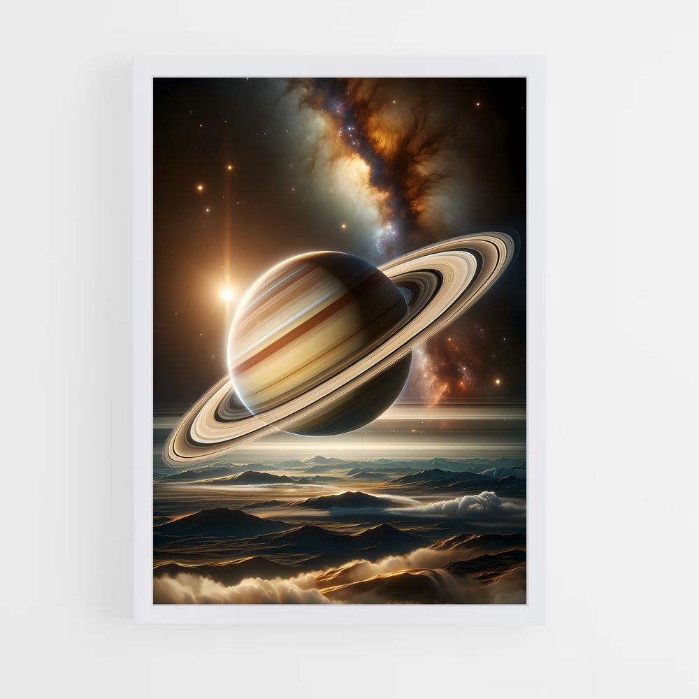 Poster Cosmos Envoûtant – affiche Système solaire (vue 3)