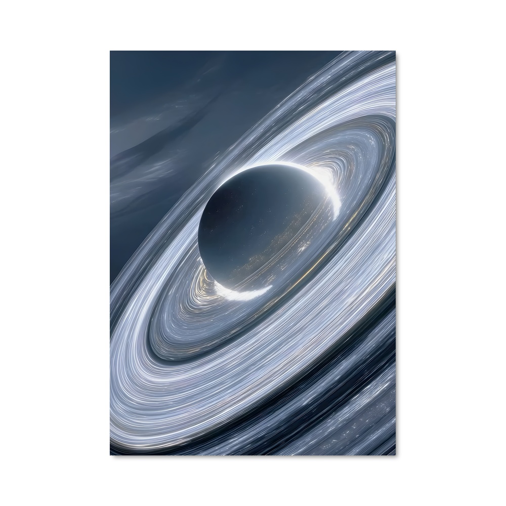 Poster Enigmatique Saturne