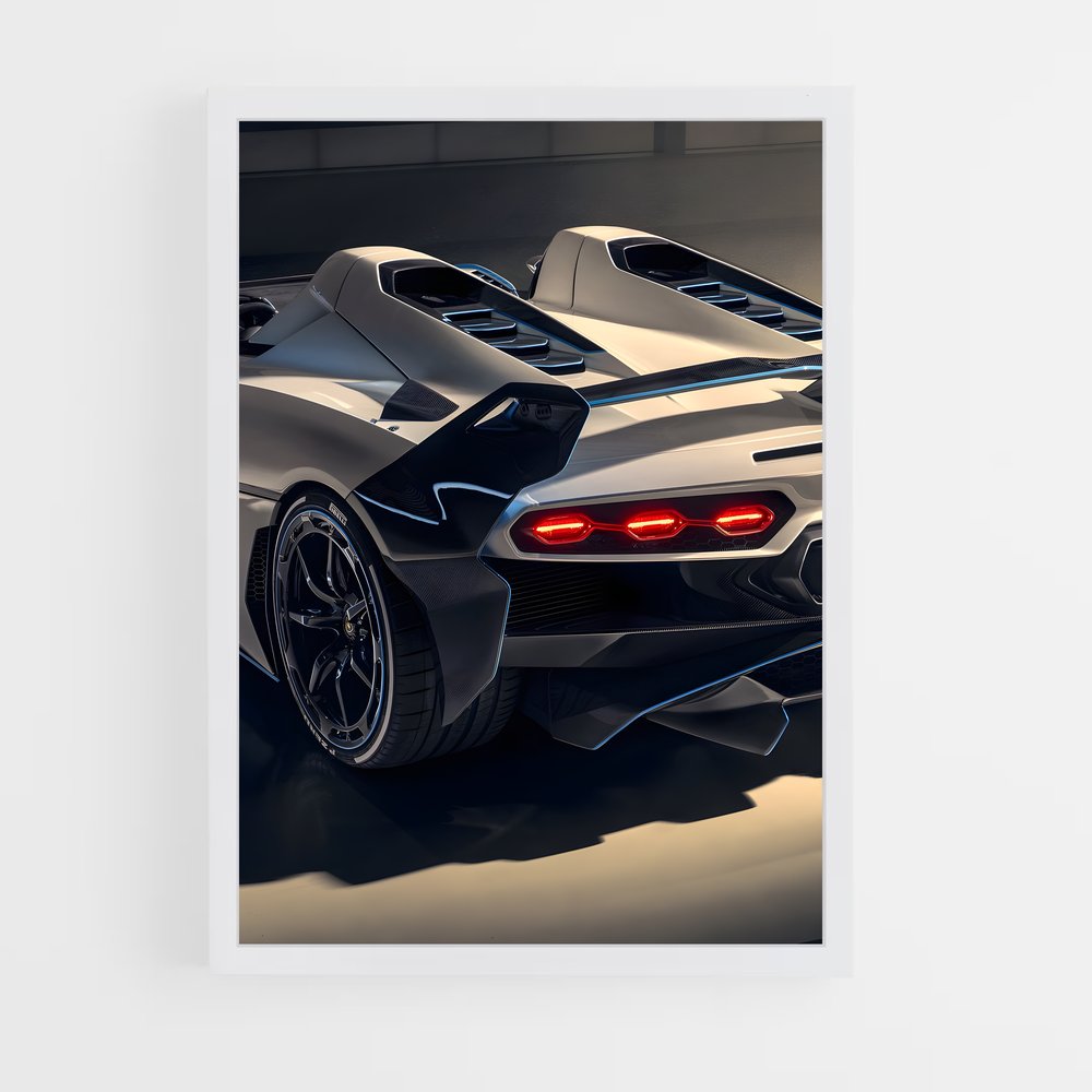 Poster McLaren Vision – affiche Lamborghini (vue 3)