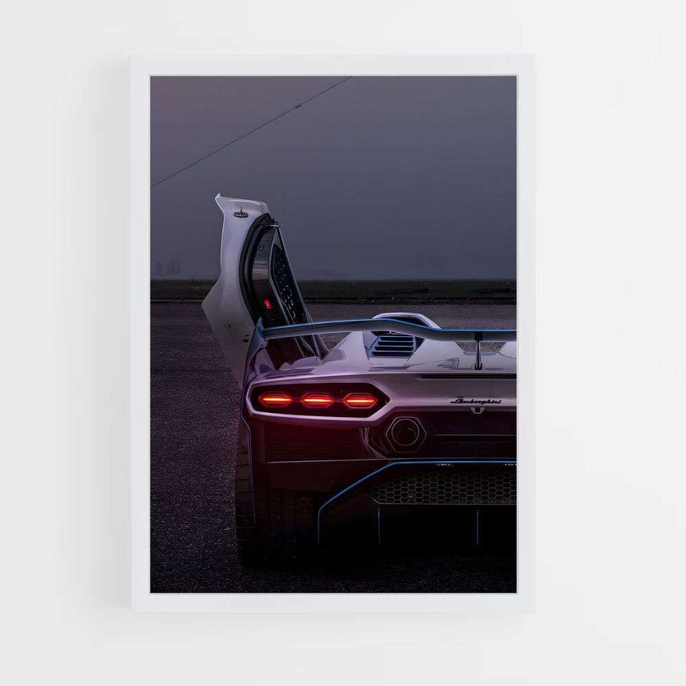 Poster Hypercar Fantasia – affiche Lamborghini (vue 3)