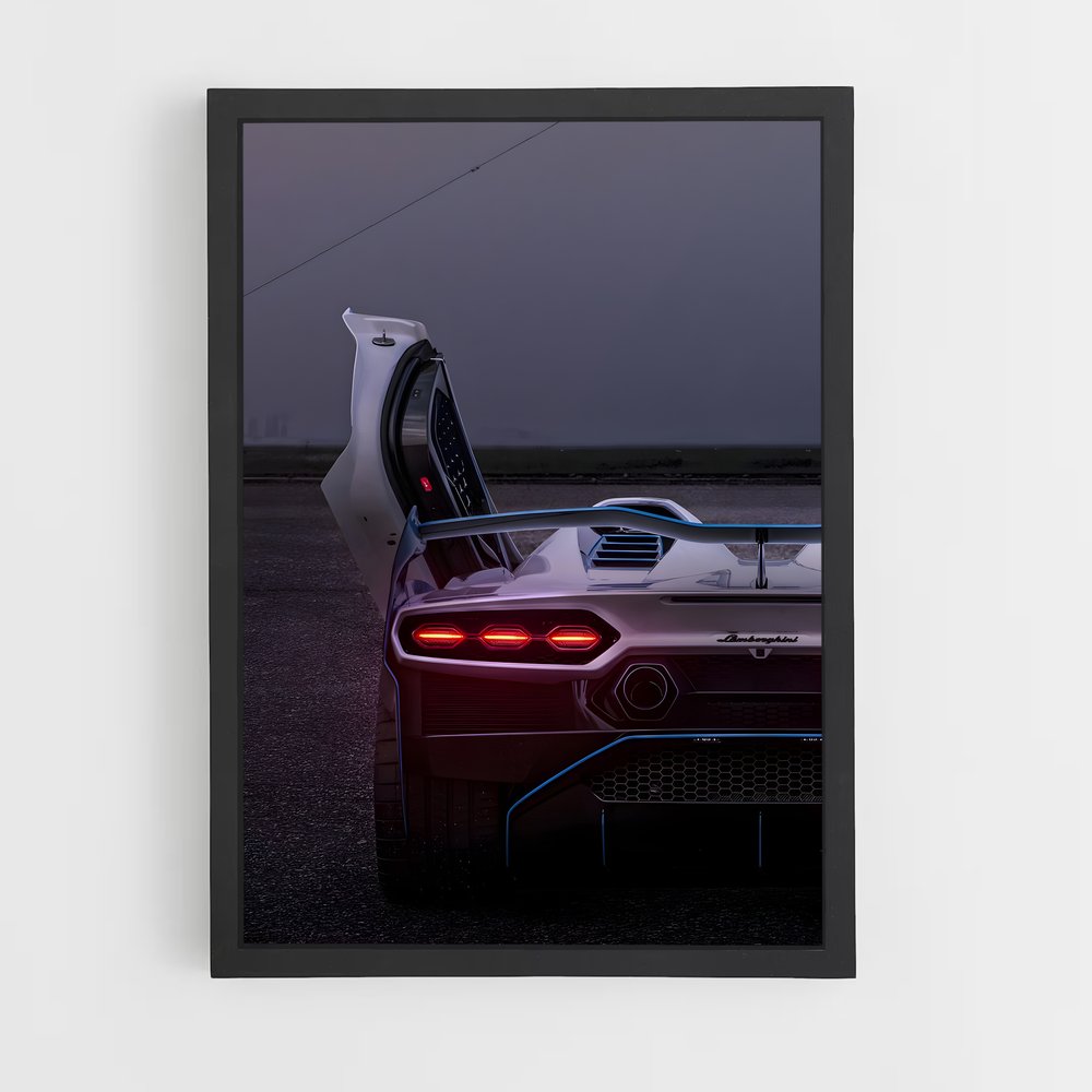 Poster Hypercar Fantasia – affiche Lamborghini (vue 2)