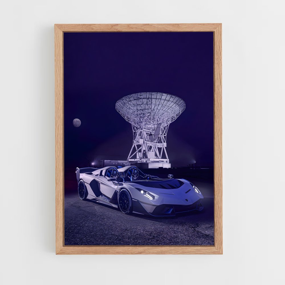 Poster Satellite Dream – affiche Lamborghini (vue 4)