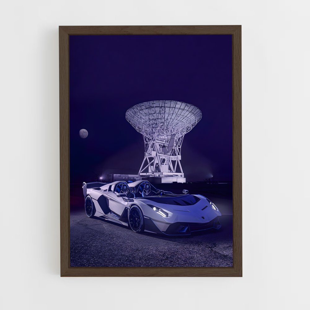 Poster Satellite Dream – affiche Lamborghini (vue 5)