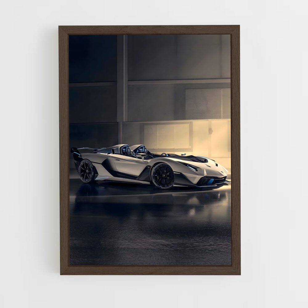 Poster Ombres Argentées – affiche Lamborghini (vue 5)