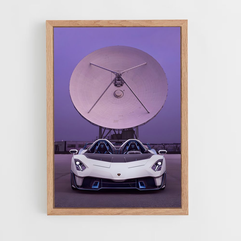 Poster Satellite Racer – affiche Lamborghini (vue 4)