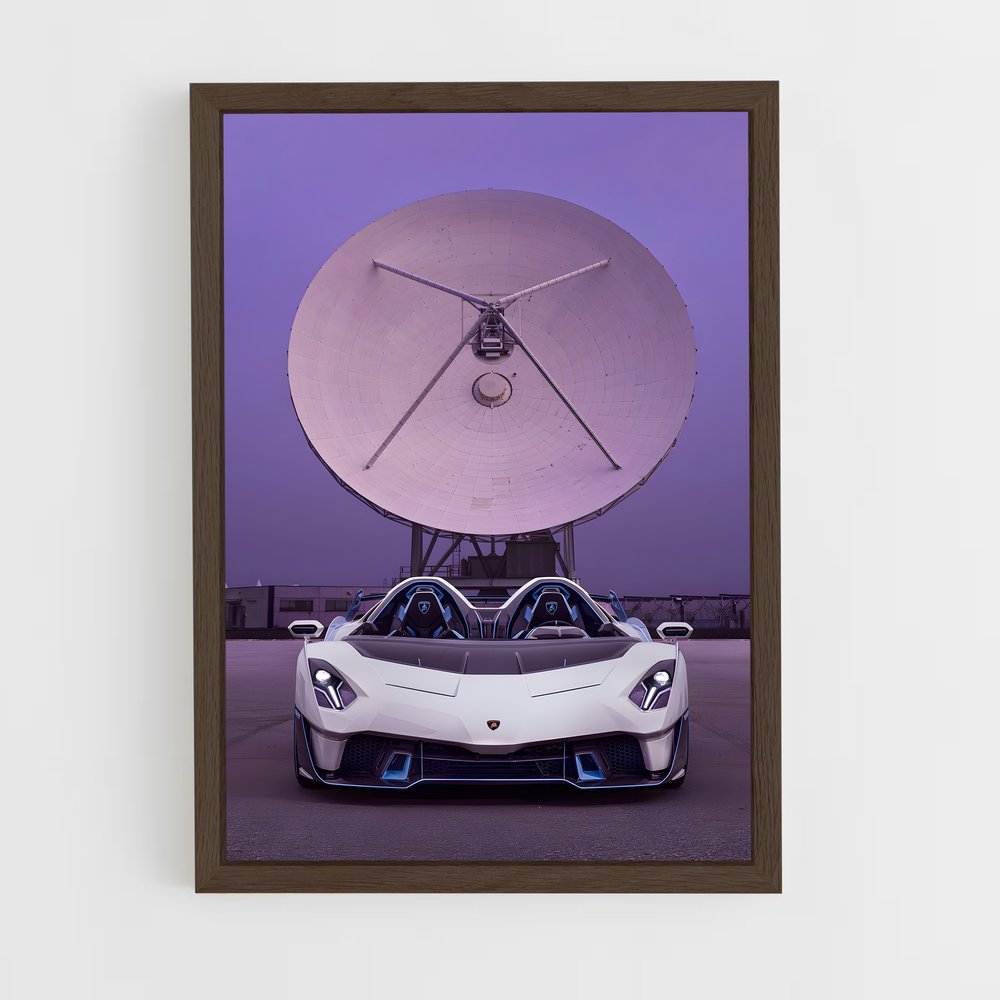 Poster Satellite Racer – affiche Lamborghini (vue 5)