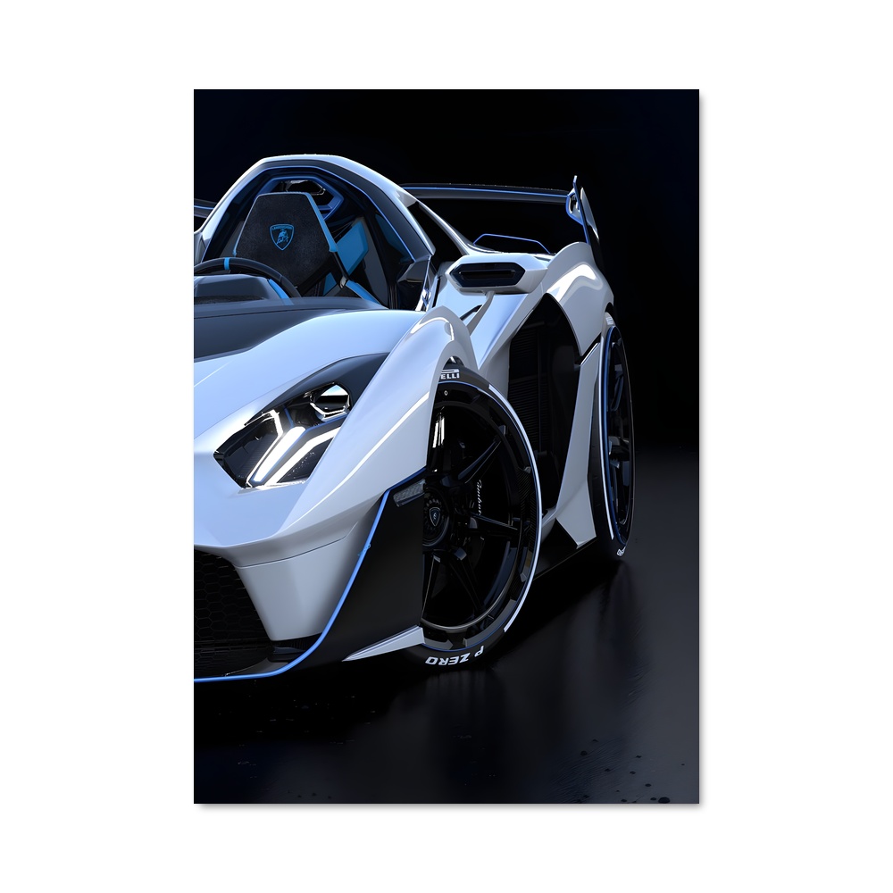 Poster Vitesse élégance accentue