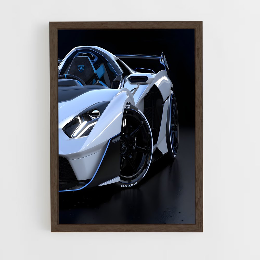 Poster Vitesse élégance accentue – affiche Lamborghini (vue 5)