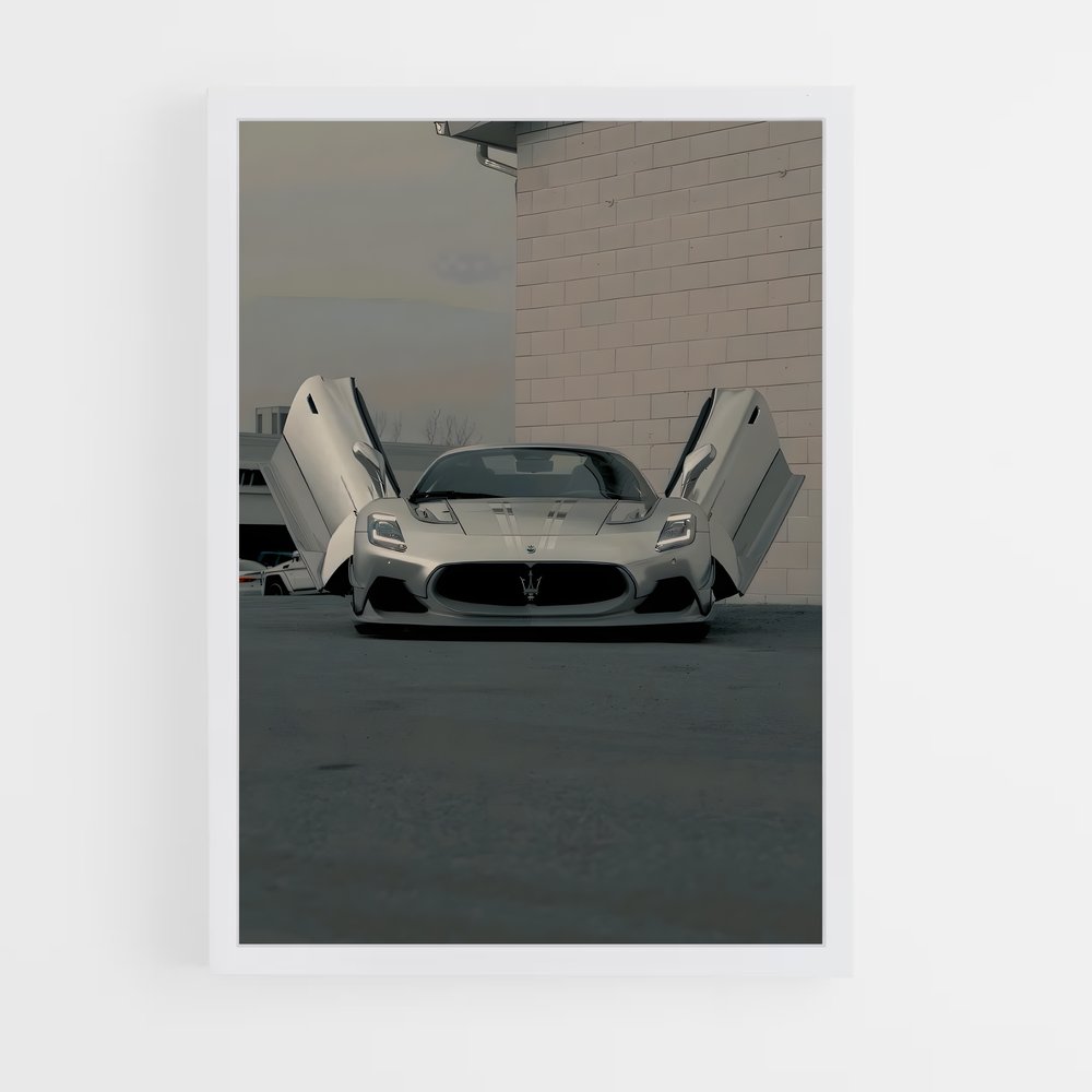 Poster figé temps – affiche Lamborghini (vue 3)