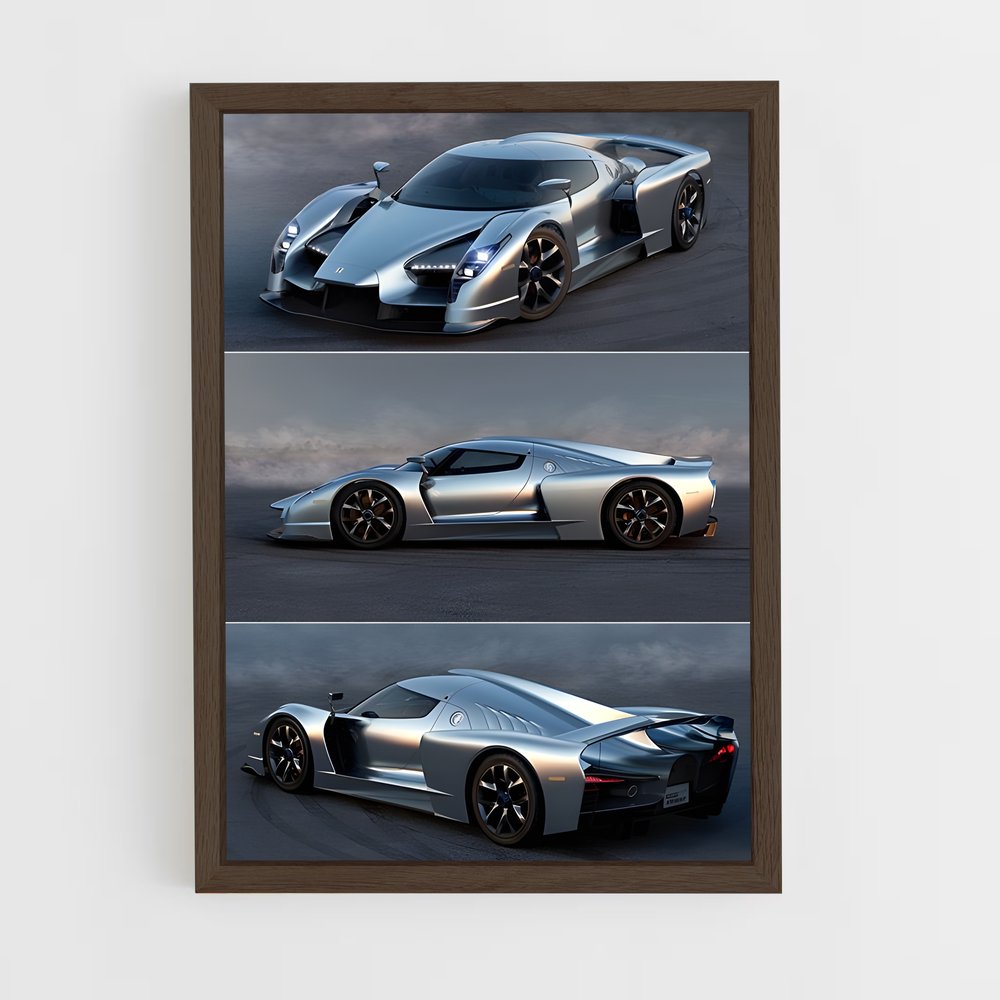 Poster Scg de puissance – affiche Glickenhaus (vue 5)