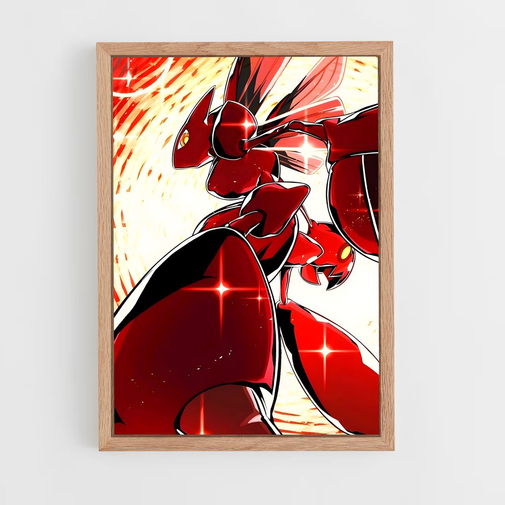Poster Étreinte Acérée – affiche Pokemon (vue 4)