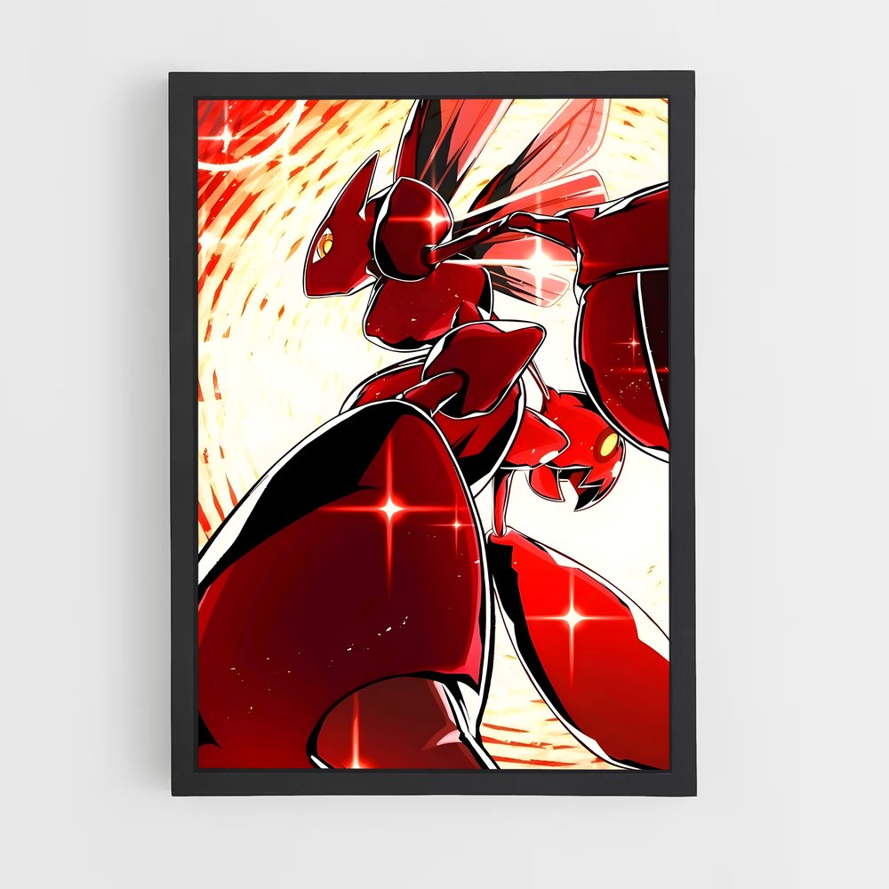 Poster Étreinte Acérée – affiche Pokemon (vue 2)