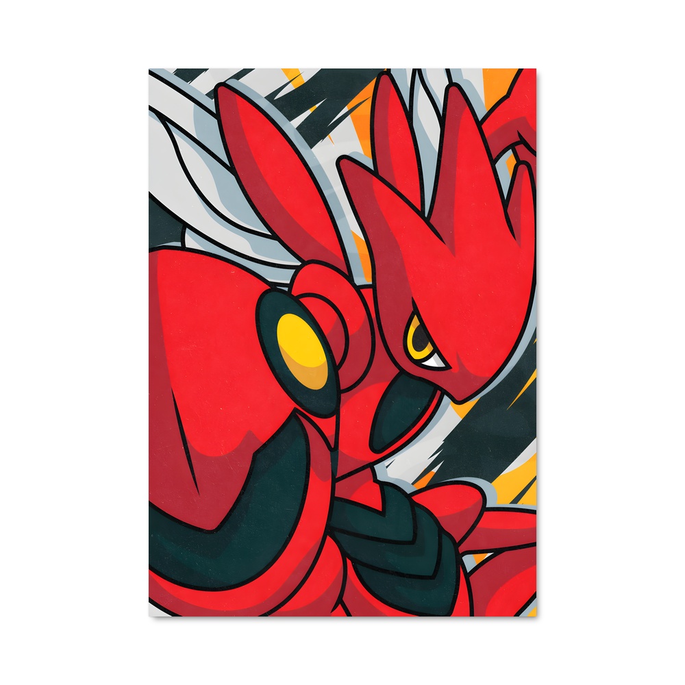 Poster Scizor Fury – affiche Pokemon