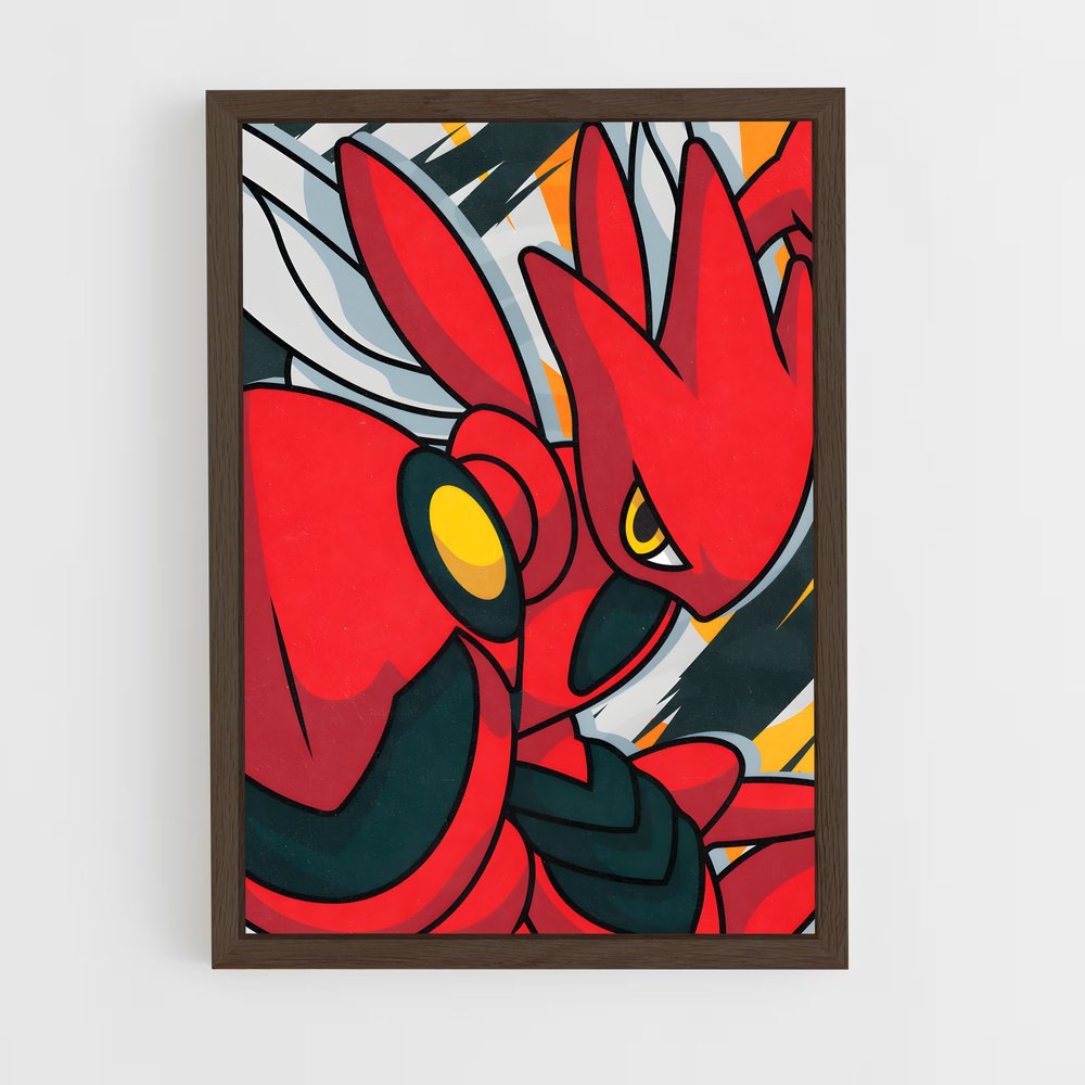 Poster Scizor Fury – affiche Pokemon (vue 5)